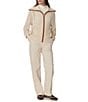 Varley Paula Zip-Through Collared Long Sleeve Knit Jacket - Image 4