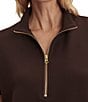 Varley Ritchie Half Zip Short Sleeve Sweatshirt - Image 3