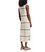 Varley Scott Scoop Neck Sleeveless Midi Tank Dress, Color:Birch - Image 2
