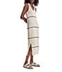 Varley Scott Scoop Neck Sleeveless Midi Tank Dress, Color:Birch - Image 3