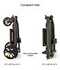Veer 2-Seater Cruiser City/Cruiser City XL Stroller Wagon, Color:Grey - Image 5