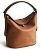 Vera Bradley Astoria Leather Shoulder Bag, Color:Roasted Pecan - Image 1