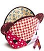 Vera Bradley Bear Festive Check Patchwork Cosmetic Bag - Image 2