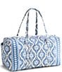Vera Bradley Cambridge Blue Large Original Duffel Bag - Image 1