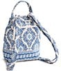 Vera Bradley Cambridge Blue Original Drawstring Backpack - Image 3
