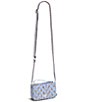Vera Bradley Carlow All in One Leaf Print Crossbody Bag - Image 3