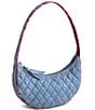 Vera Bradley Clara Denim Mini Shoulder Bag - Image 1