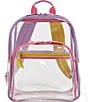 Vera Bradley Clear Large Backpack, Color:Clear Medley - Image 1