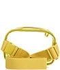 Color:Golden Olive - Image 2 - Clear Small Belt Bag