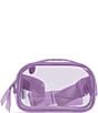 Vera Bradley Clear Small Belt Bag, Color:Purple Rhapsody - Image 1