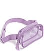 Vera Bradley Clear Small Belt Bag, Color:Purple Rhapsody - Image 2