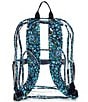 Color:Dreamer Paisley - Image 2 - Clearly Colorful Dreamer Paisley Clear Large Backpack