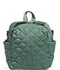 Color:Olive Leaf - Image 1 - Convertible Small Backpack