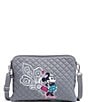 Color:Piccadilly Paisley - Image 1 - Disney Collection Mickey Mouse Piccadilly Paisley Triple Compartment Crossbody Bag