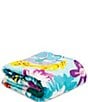 Color:Ariel Floral 2 - Image 1 - Disney Collection Plush Throw Blanket