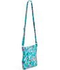 Color:Ariel Floral - Image 3 - Disney Collection The Little Mermaid Ariel Triple Zip Hipster Crossbody Bag