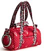 Vera Bradley Dotty Floral Original Duffle Bag Charm, Color:Dotty Floral - Image 1