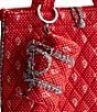 Vera Bradley Dotty Floral Original Duffle Bag Charm, Color:Dotty Floral - Image 2