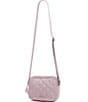 Color:Hydrangea Pink - Image 1 - Hydrangea Pink Evie Crossbody Bag