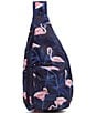 Color:Flamingo Party - Image 1 - Flamingo Party Mini Sling Backpack