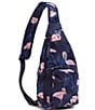 Color:Flamingo Party - Image 2 - Flamingo Party Mini Sling Backpack