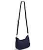 Color:Classic Navy - Image 3 - Frannie Crescent Crossbody Bag