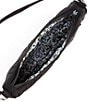 Vera Bradley Frannie Crescent Crossbody Bag, Color:Black - Image 3