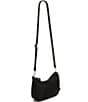 Vera Bradley Frannie Crescent Crossbody Bag, Color:Black - Image 6