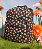Color:Pride Daisies - Image 4 - Iconic Campus Daisy Trolly Sleeve Backpack