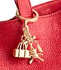 Vera Bradley Icons Bag Charm, Color:Gold - Image 2