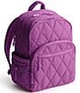 Vera Bradley Large Bancroft Backpack Travel, Color:Iris Orchid - Image 1