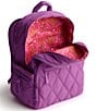 Vera Bradley Large Bancroft Backpack Travel, Color:Iris Orchid - Image 3