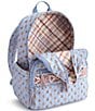Vera Bradley Large Bancroft Leaf Print Backpack - Image 3