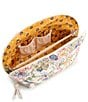 Vera Bradley Large Dome Floral & Bird Cosmetic Case - Image 2