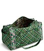 Vera Bradley Large Original Chelsea Plaid Duffel Bag - Image 3