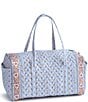 Vera Bradley Large Original Leaf Print Duffel Bag - Image 2