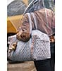 Vera Bradley Large Original Leaf Print Duffel Bag - Image 5