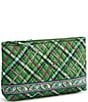Vera Bradley Large Plaid Pouch - Image 1