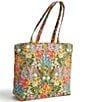 Vera Bradley Meadow Bouquet Original Zip Tote Bag, Color:Meadow Bouquet - Image 1