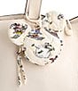 Vera Bradley Mickey Mouse Zip Bag Charm, Color:Downhill Ski Mickey - Image 2