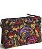 Vera Bradley Midnight Garden Paisley Foxbury Cotton Garbardine Crossbody Bag, Color:Midnight Garden Paisley - Image 3