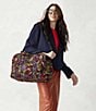 Vera Bradley Midnight Garden Paisley Miramar Weekender Bag, Color:Midnight Garden Paisley - Image 5