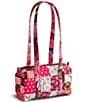 Vera Bradley Original 100 Festive Check Patchwork Shoulder Bag - Image 1