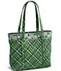 Vera Bradley Original Vera Chelsea Plaid Tote Bag - Image 2