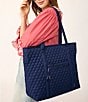 Vera Bradley Original Vera Quilted Tote Bag - Image 3