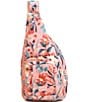 Color:Paradise Bright Coral - Image 1 - Paradise Bright Coral Sling Backpack