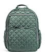 Vera Bradley Performance Twill Collection Commuter Backpack, Color:Olive Leaf - Image 1