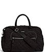 Color:Black - Image 1 - Performance Twill Collection Iconic Weekender Travel Bag