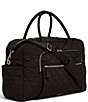 Color:Black - Image 3 - Performance Twill Collection Iconic Weekender Travel Bag