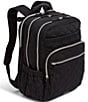 Vera Bradley Performance Twill Collection Iconic XL Campus Backpack, Color:Black - Image 3